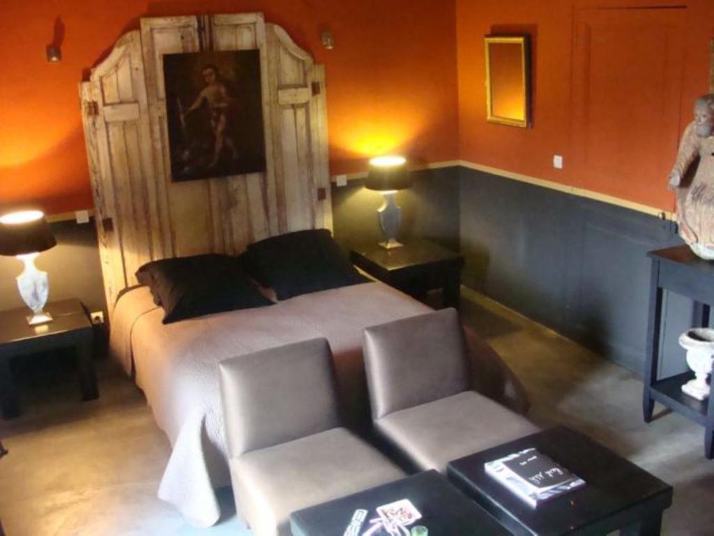 Casa Montes Bed & Breakfast Salses le Chateau Ruang foto